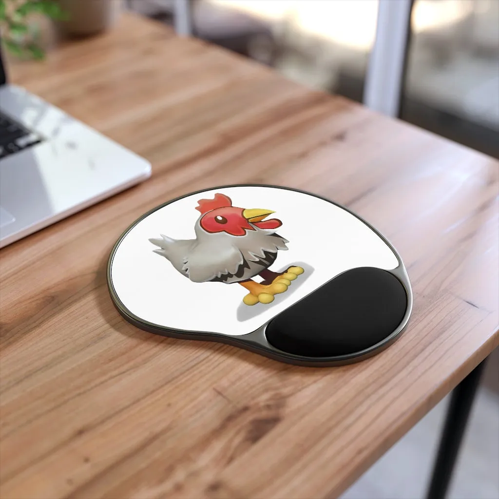 Chicken Mouse Pad With Wrist Rest