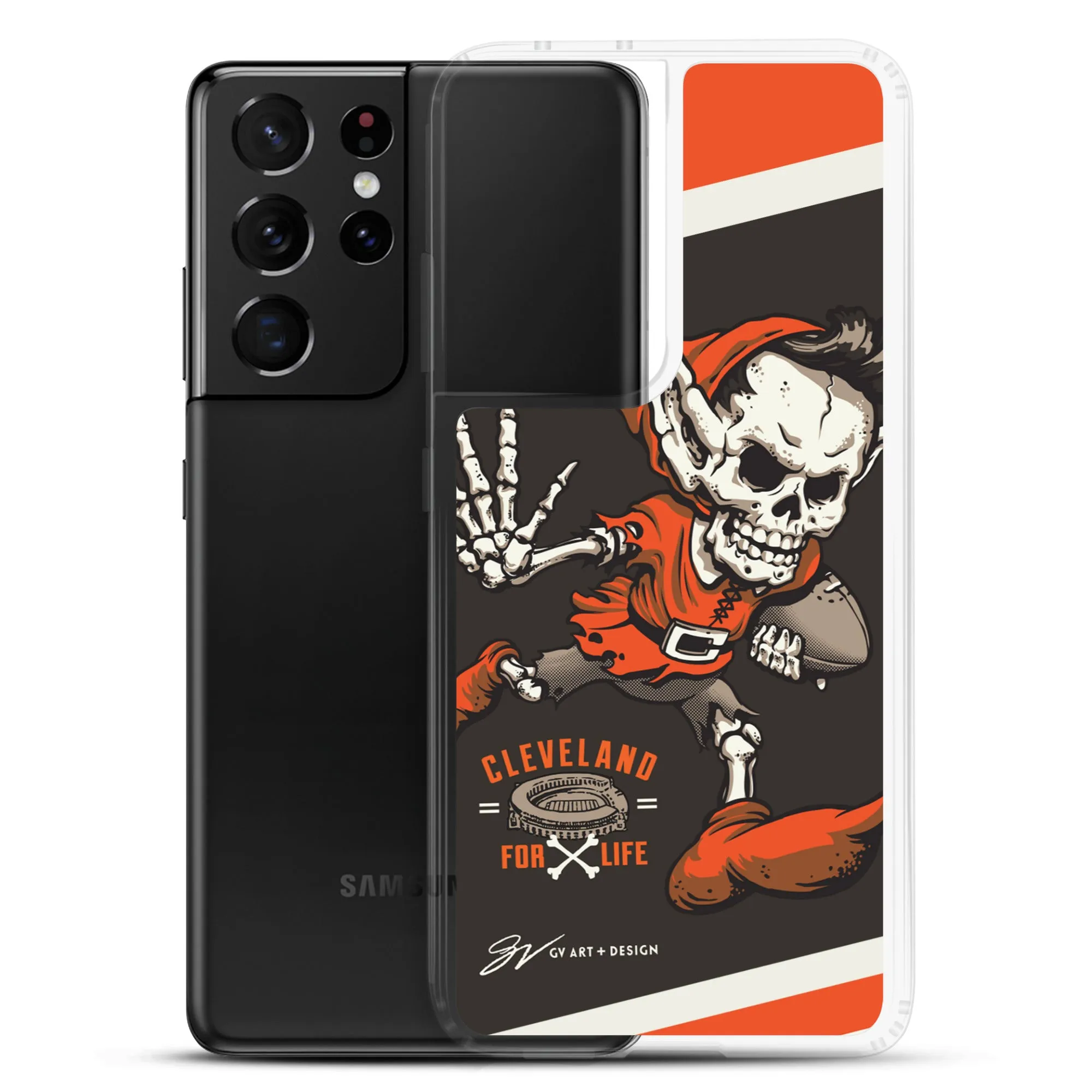 Cleveland Football For Life Samsung Case