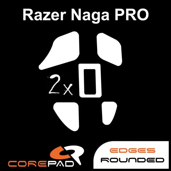 Corepad Skatez Mouse Feet for Razer Naga Pro