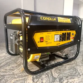 COROLLA CL3800 2.5KVA Original Manual Gasoline Generator - Brand New