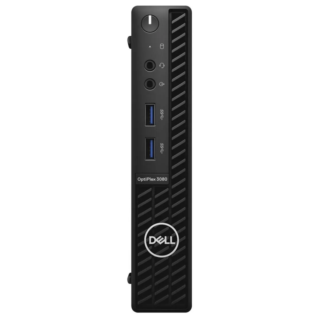 Dell OptiPlex 3080, Micro Desktop, Intel Core i5-10500T, 2.3GHz, 64GB RAM, 2 TB M2 SSD, Windows 10 Pro - Grade A Refurbished