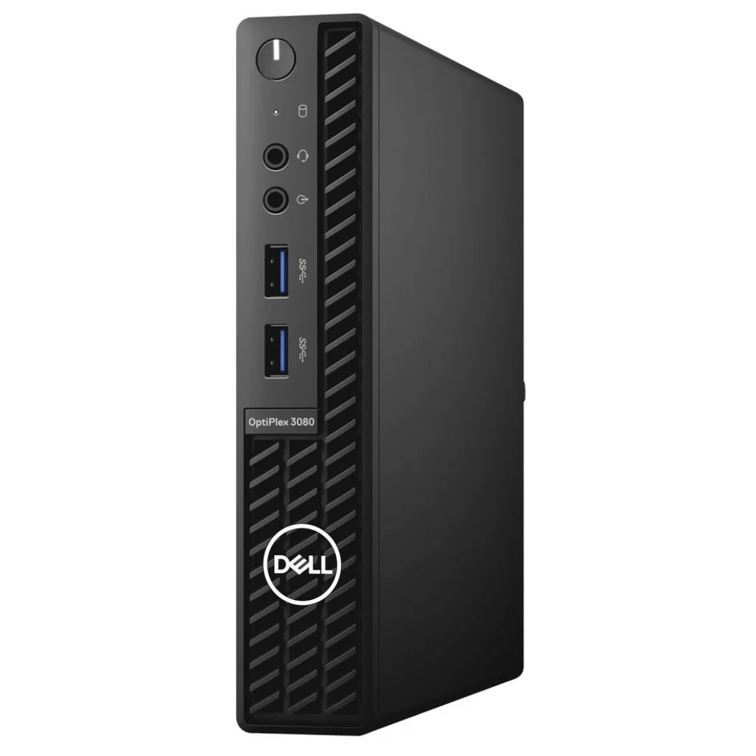 Dell OptiPlex 3080, Micro Desktop, Intel Core i5-10500T, 2.3GHz, 64GB RAM, 2 TB M2 SSD, Windows 10 Pro - Grade A Refurbished