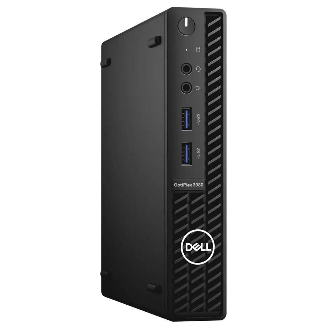 Dell OptiPlex 3080, Micro Desktop, Intel Core i5-10500T, 2.3GHz, 64GB RAM, 2 TB M2 SSD, Windows 10 Pro - Grade A Refurbished