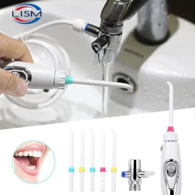 Dental SPA Faucet Tap Oral Irrigator Water Dental Flosser Toothbrush Irrigation Teeth Cleaning Switch Jet Family Water Floss 0ral irrigator