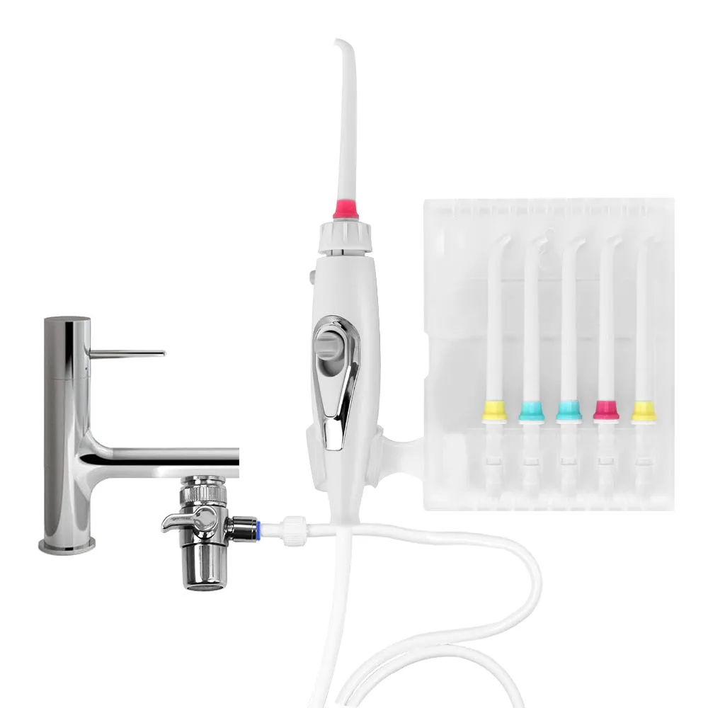 Dental SPA Faucet Tap Oral Irrigator Water Dental Flosser Toothbrush Irrigation Teeth Cleaning Switch Jet Family Water Floss 0ral irrigator