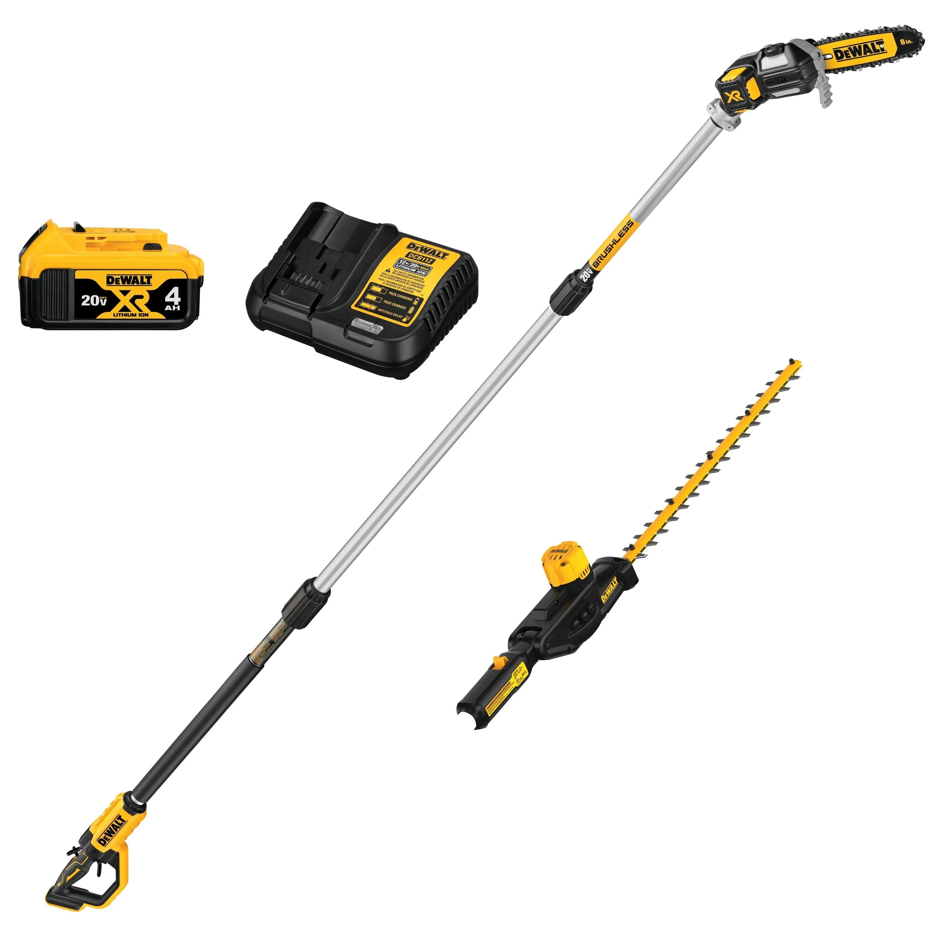 DeWalt DCKO86M1  -   Pole Hedge / Saw Combo Kit