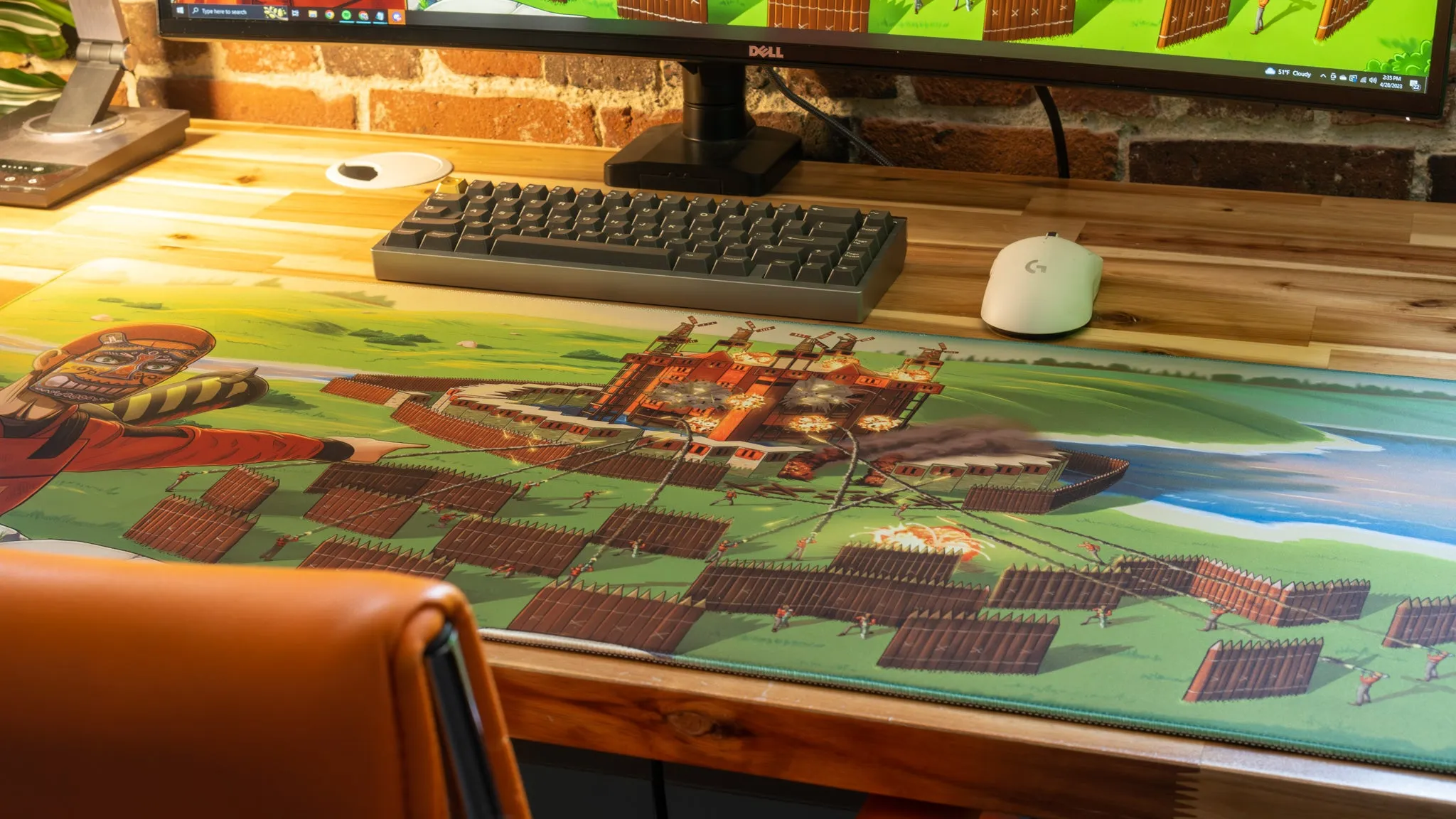 Dinling "War Never Changes" Content Creator Collaboration Limited Edition Gaming Deskmat