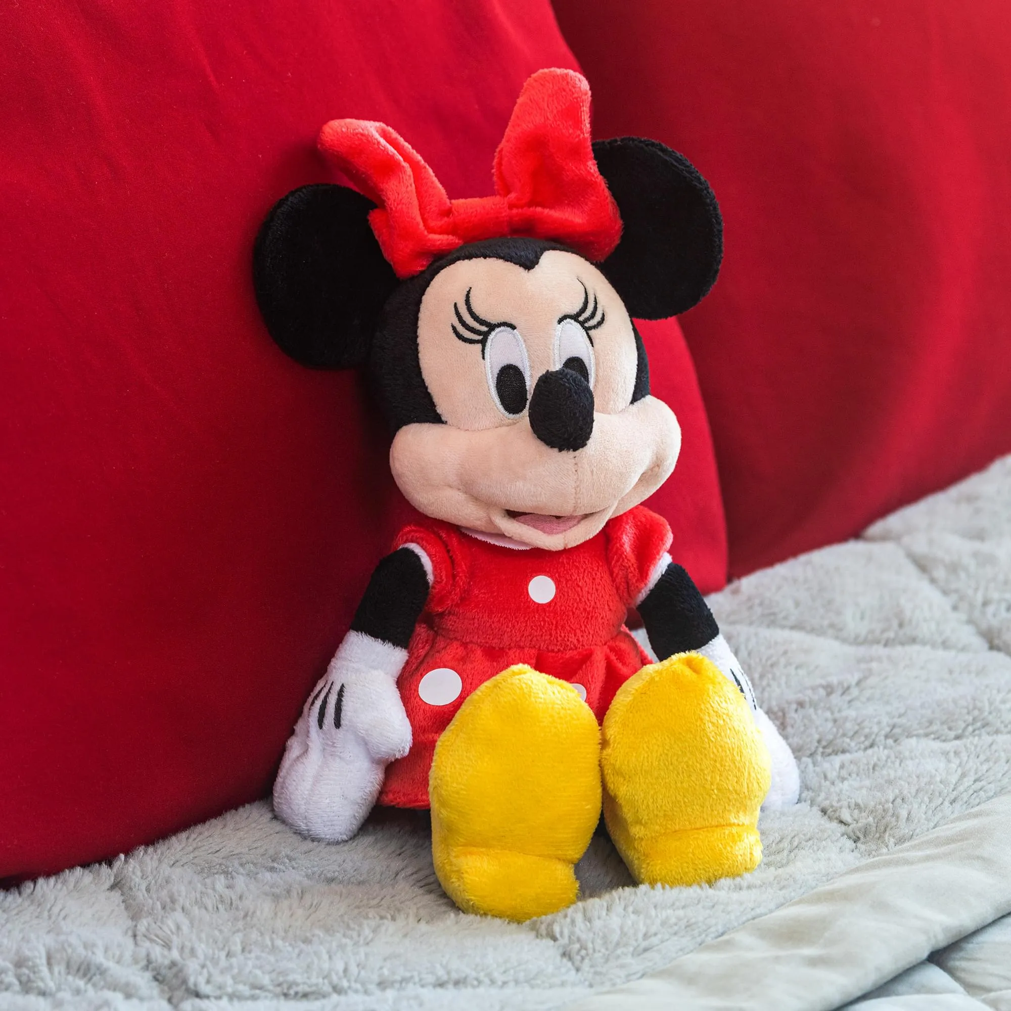 Disney Minnie Mouse 11 inch Child Plush Toy Stuffed Character Doll