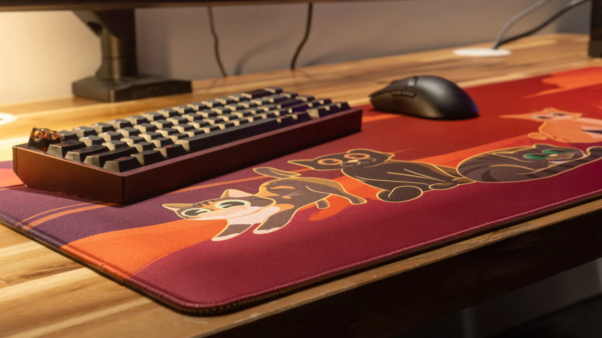 Dooley Noted "Meowvelous Morning" Creator Collaboration Limited Edition Gaming Deskmat