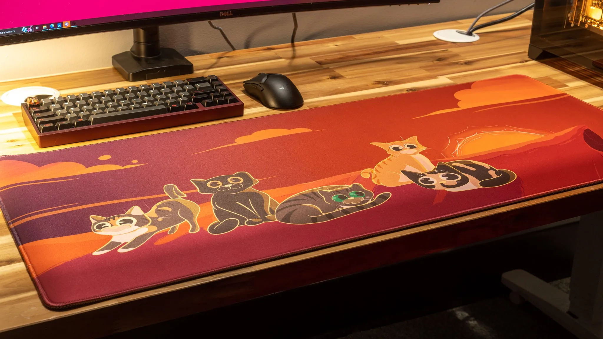 Dooley Noted "Meowvelous Morning" Creator Collaboration Limited Edition Gaming Deskmat