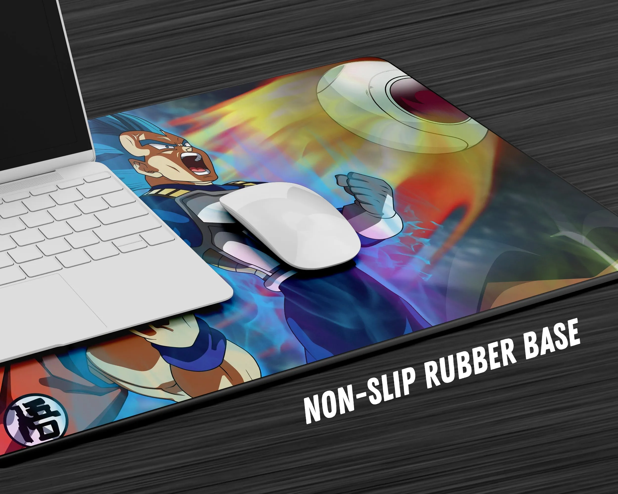 Dragon Ball Goku & Vegeta Super Saiyan Blue Gaming Mouse Pad