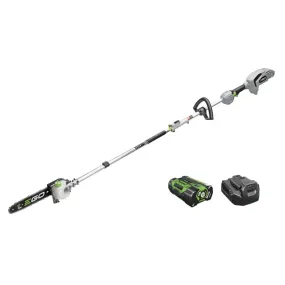 EGO MPS1001 Pole Saw Kit (Power  head   pole saw attachment) (210W Charger, G3 2.5Ah Battery)