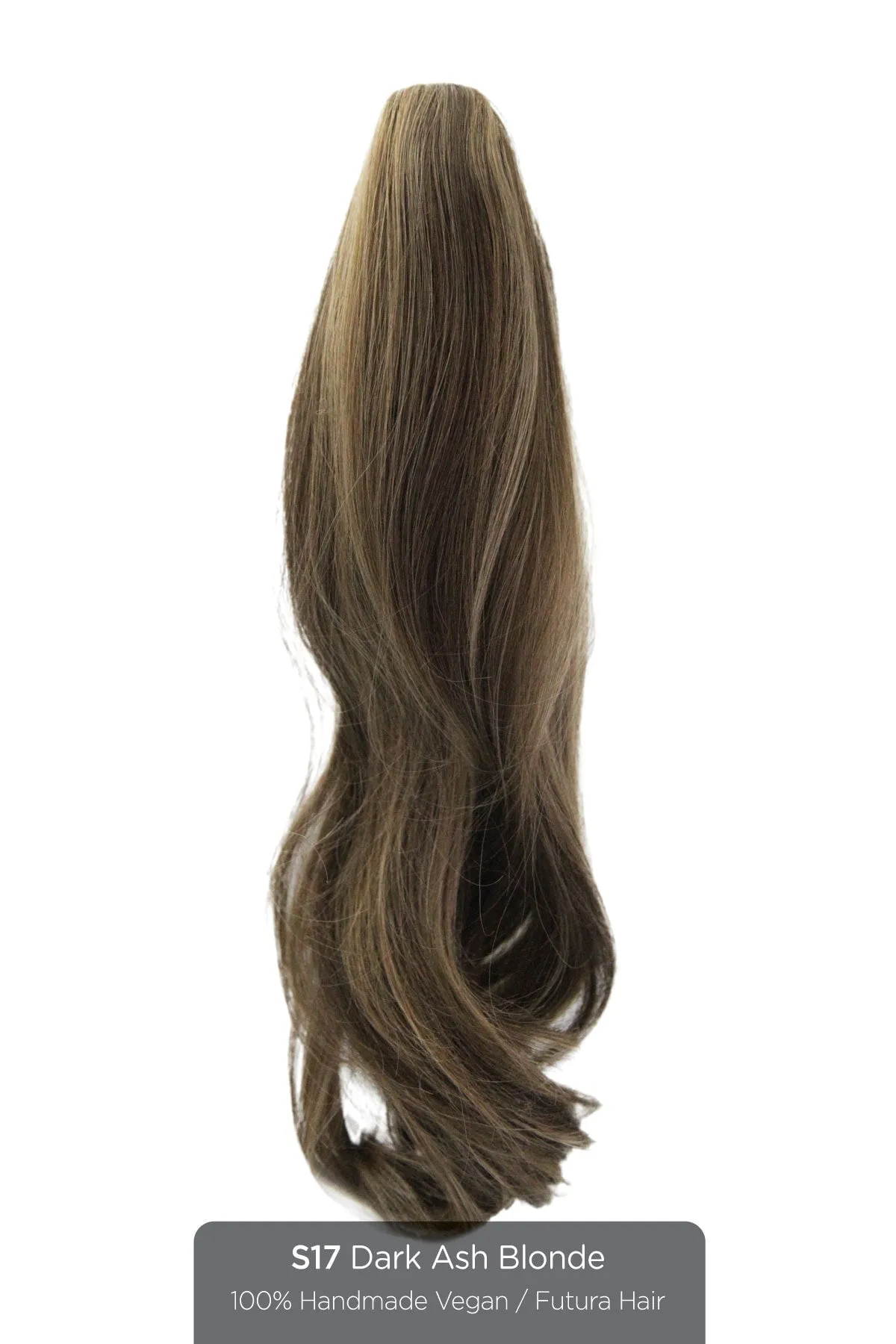 Erin - Futura Long & Wavy  Jaw Clip-In Ponytail Extension