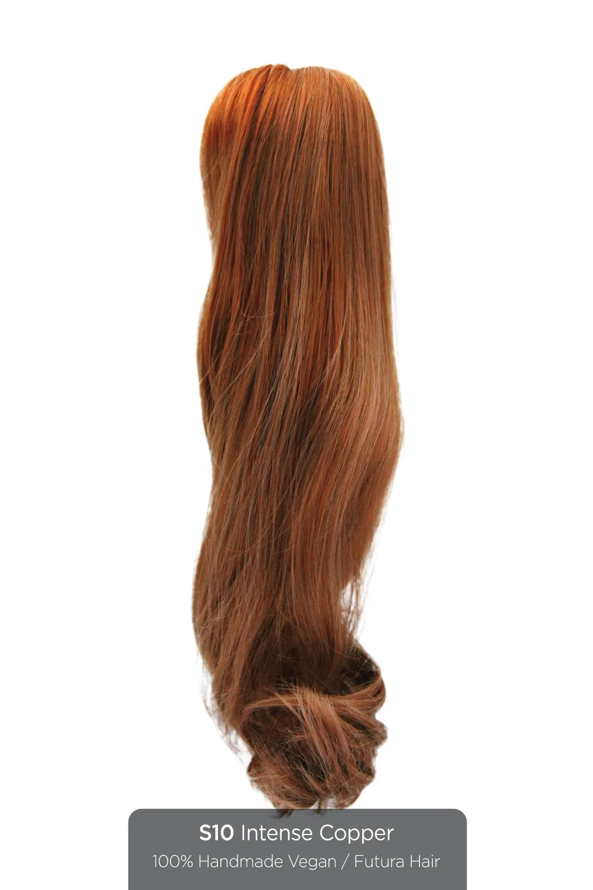 Erin - Futura Long & Wavy  Jaw Clip-In Ponytail Extension