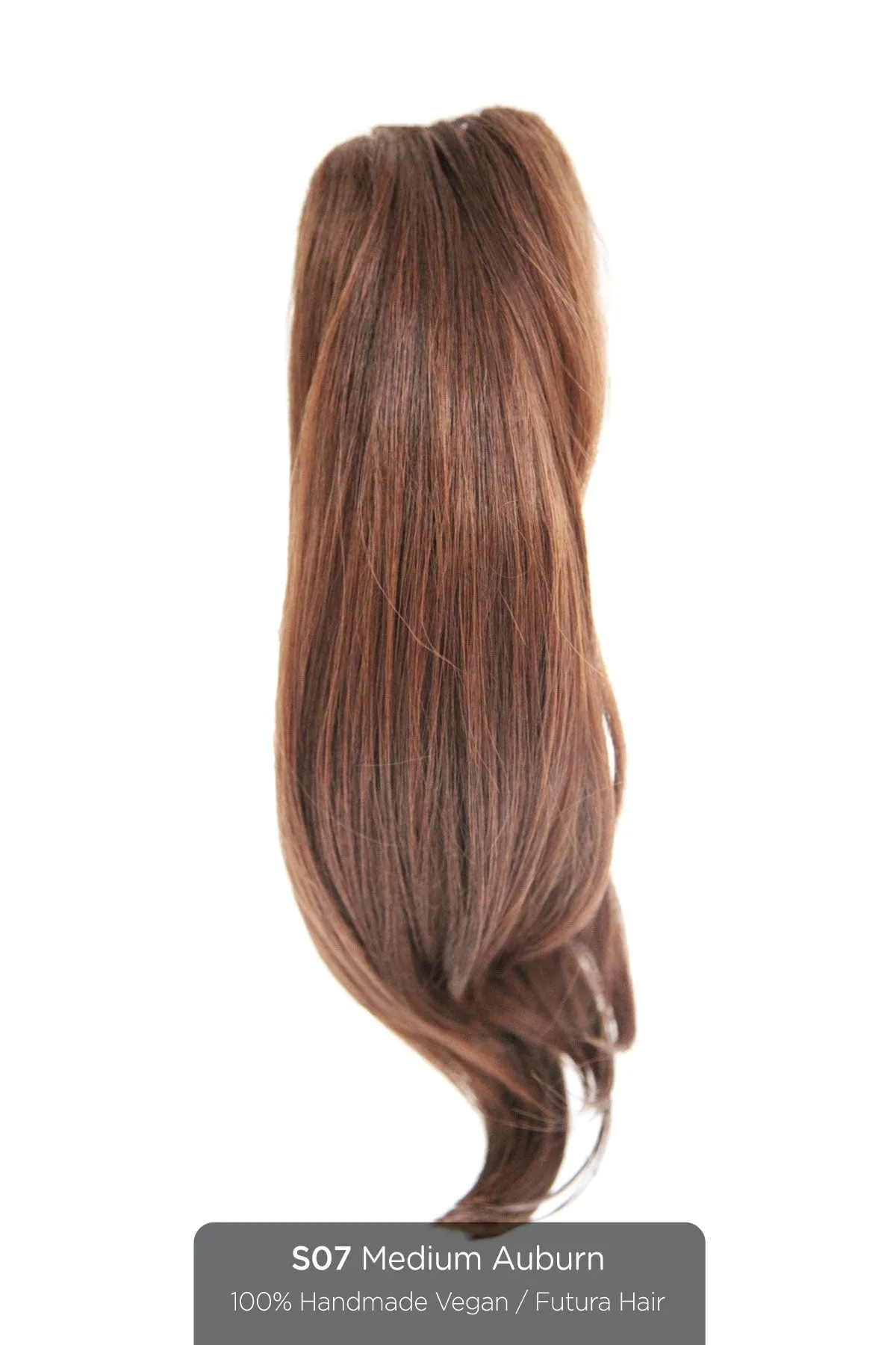 Erin - Futura Long & Wavy  Jaw Clip-In Ponytail Extension