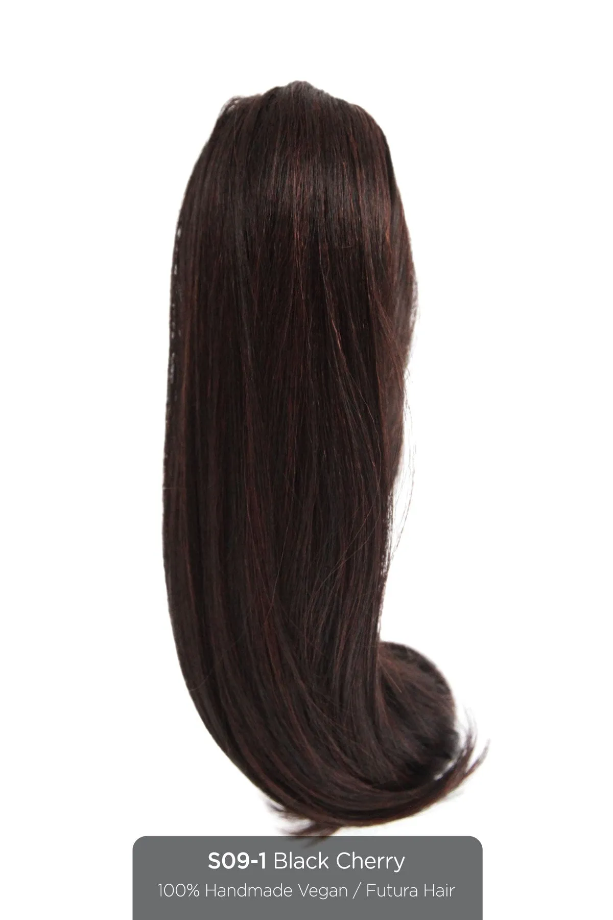 Erin - Futura Long & Wavy  Jaw Clip-In Ponytail Extension