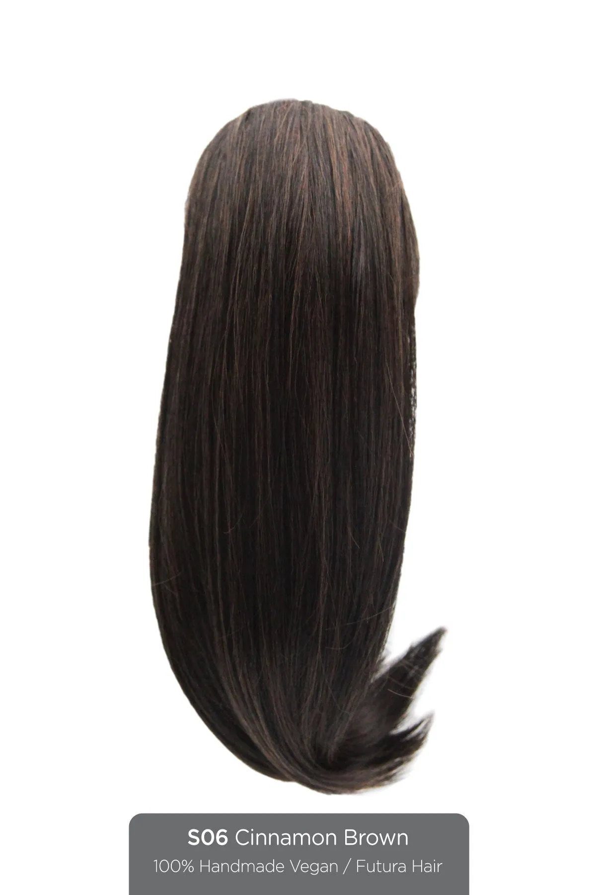 Erin - Futura Long & Wavy  Jaw Clip-In Ponytail Extension