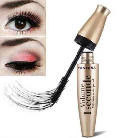 Eyelash extensions- 3D Waterproof Eyelash Extension Dense Fiber Mascara Black