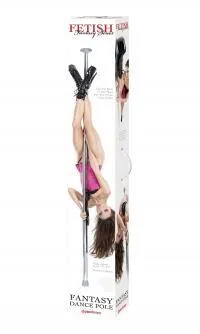 Fantasy Dance Pole | Silver | Fetish Fantasy Series