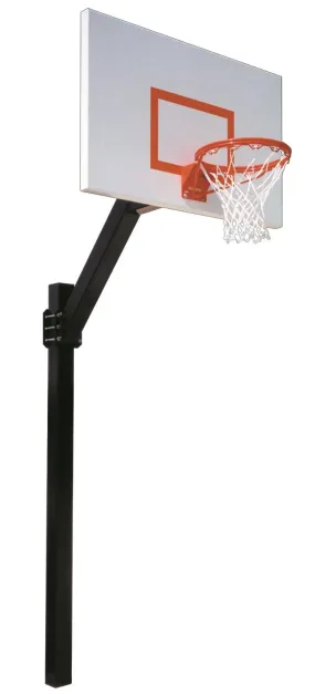 First Team Legend Jr Extreme In Ground Fixed Height Outdoor Basketball Hoop 60 inch Steel