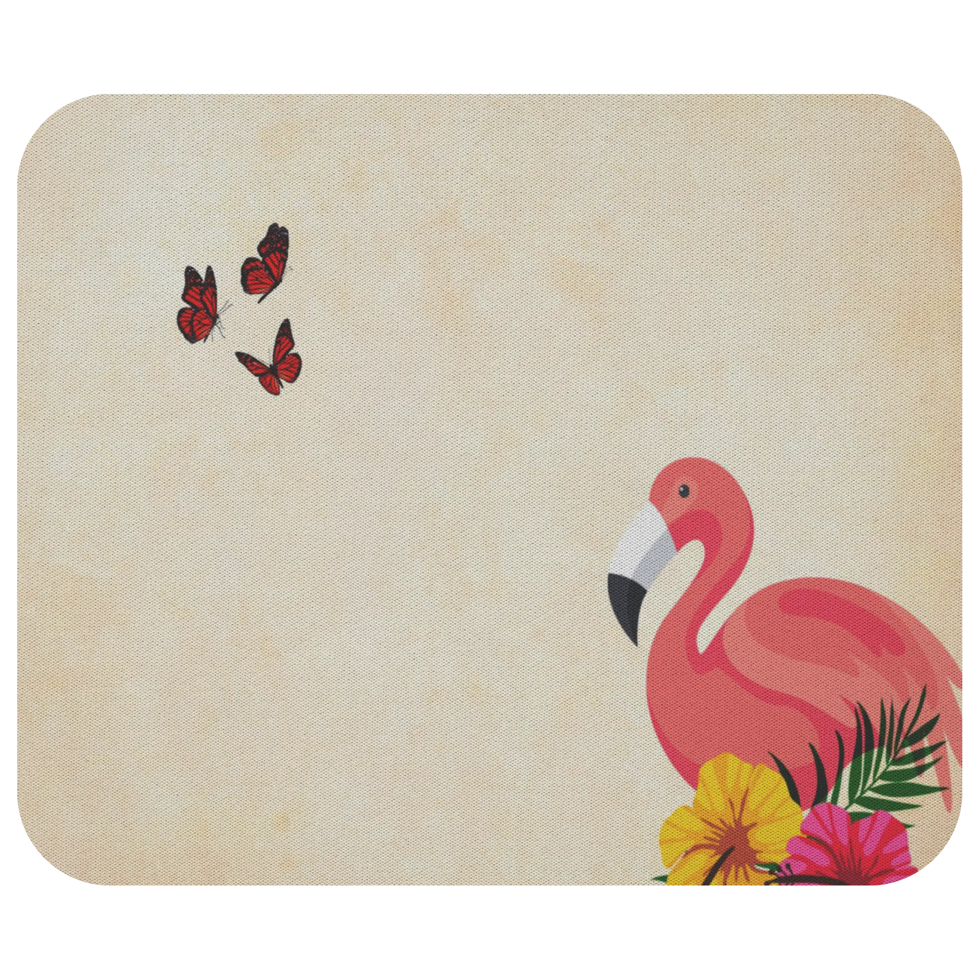 Flamingo Mouse Pad / Flamingo Decor / Mouse Pad / Personalized Home Office Decor / Mousepads Desk Accessories / Mousepad Computer Accessory