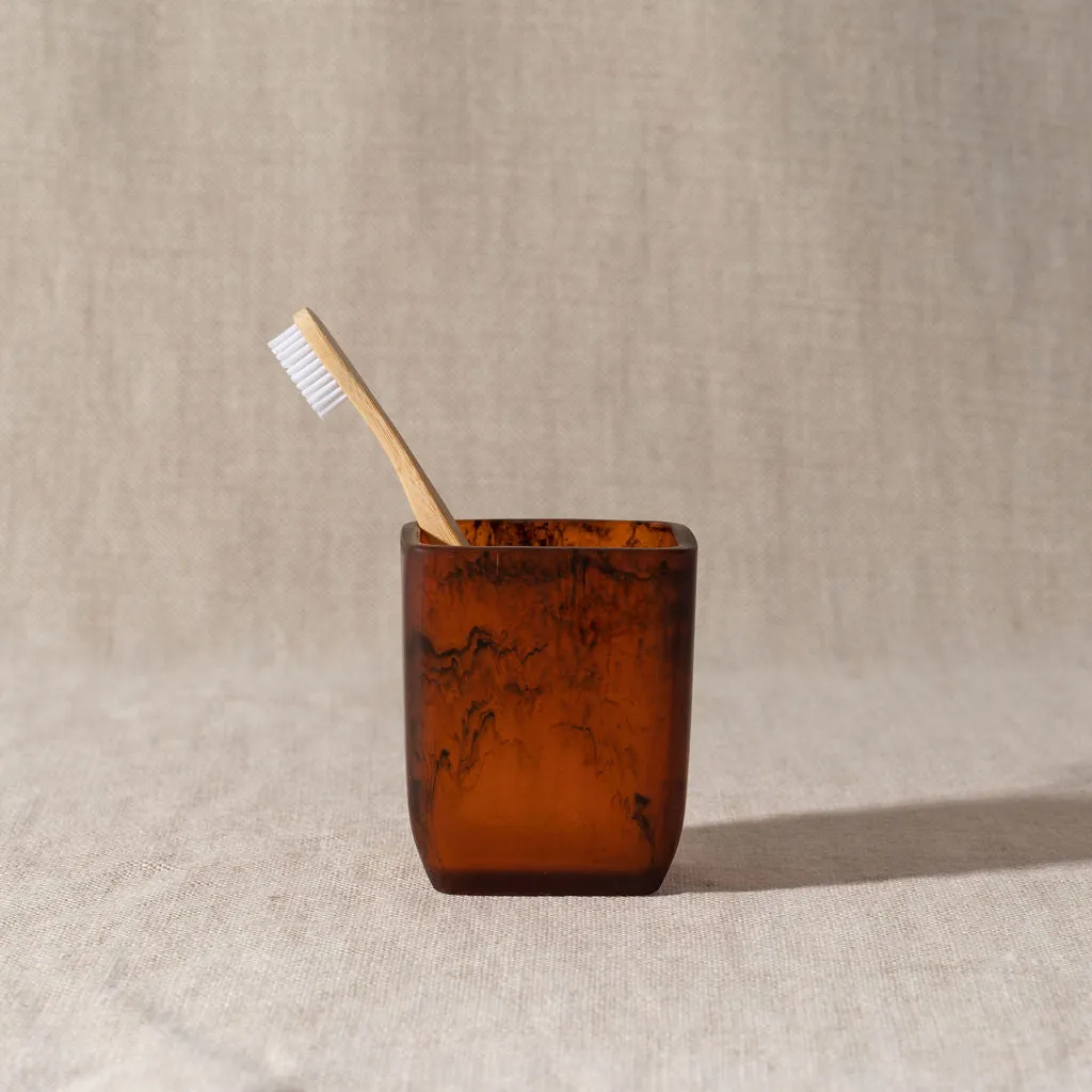 Flow Resin Toothbrush Holder | Earth