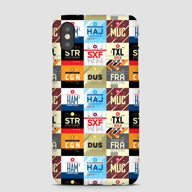 Germany Airports - Phone Case