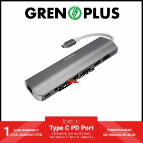 Grenoplus 9 in 1 Xten C 2 Combo Hub - Space Grey (Barcode: 6971196340765 )