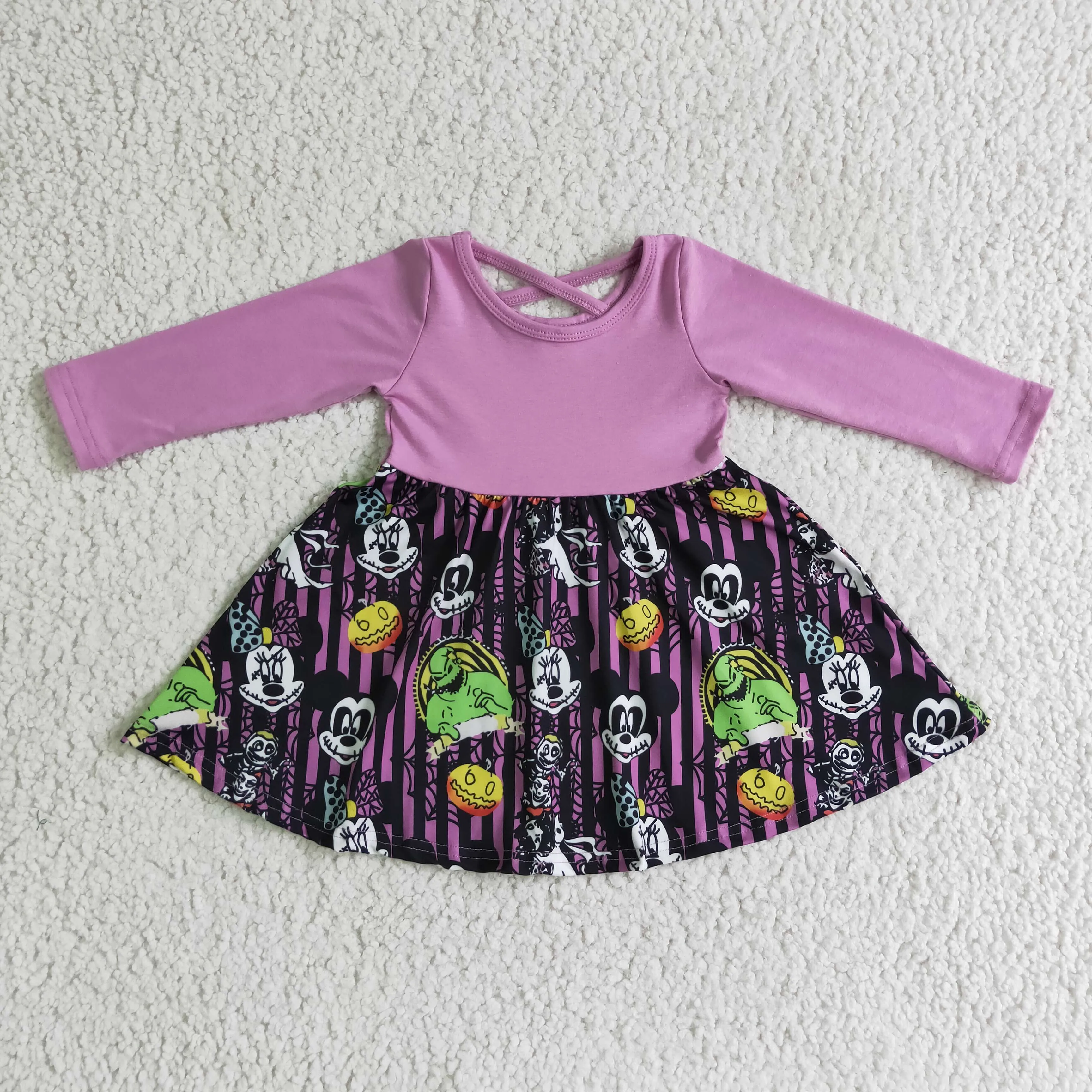 Halloween cartoon Dress GLD0059