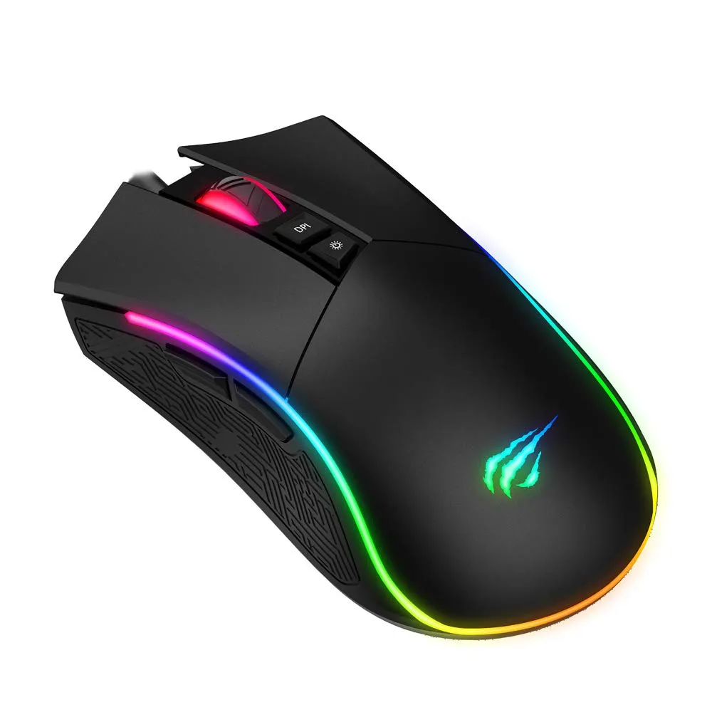 Havit MS1001 Wired Gaming Mouse 4800 DPI with RGB Light