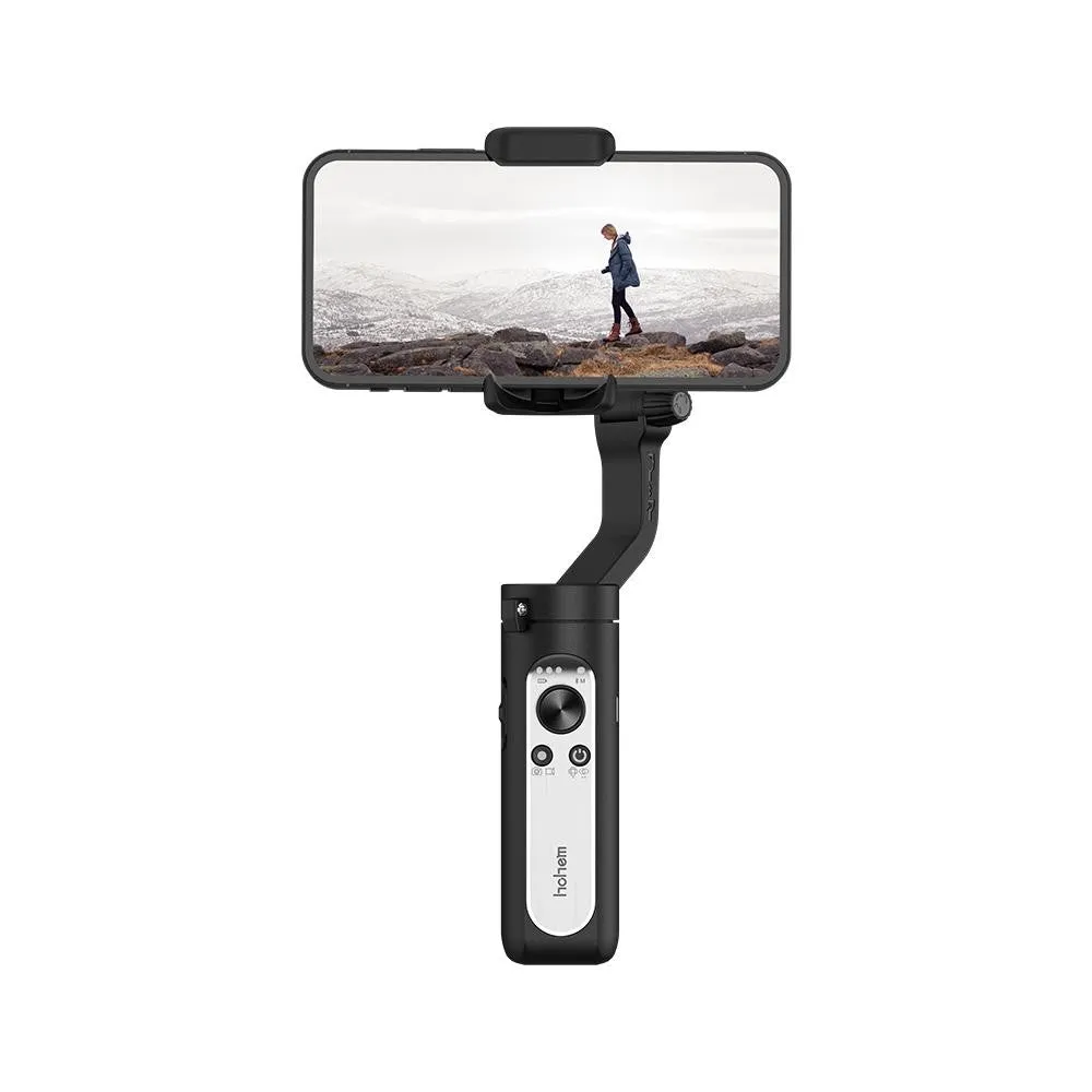 Hohem iSteady X2: 3-Axis Smartphone Stabilizer, Tracking&Gesture Control, Wireless Remote