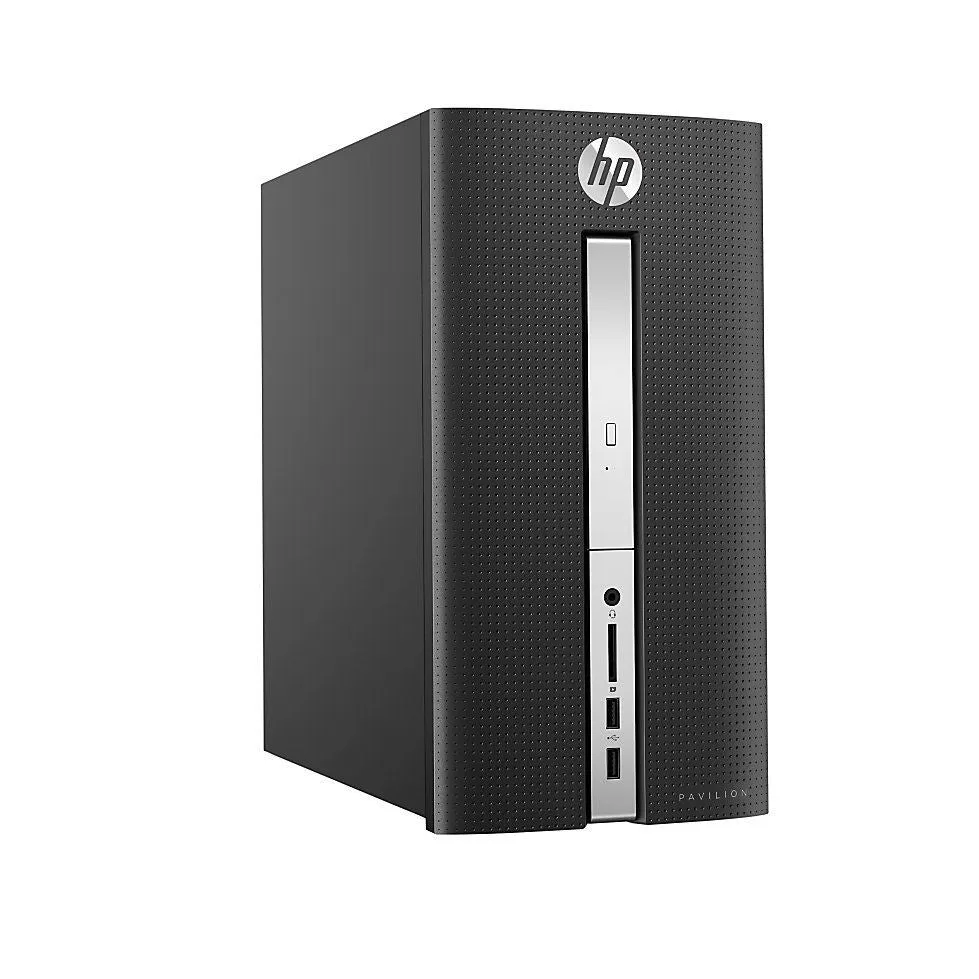 HP Pavilion 570-P017C Desktop PC, MT, Intel Core i5, 3.00GHz, 16GB RAM, 1TB SATA, Windows 10 Home - Z5M32AA#ABA (Certified Refurbished)