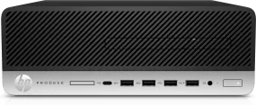 HP ProDesk 600-G4 SFF Desktop PC, Intel  i5-8500, 3.0GHz, 8GB RAM, 128GB SSD, Win10P - 9WV91U8#ABA