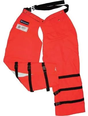 Husqvarna Pro Forest Wrap Chaps Orange