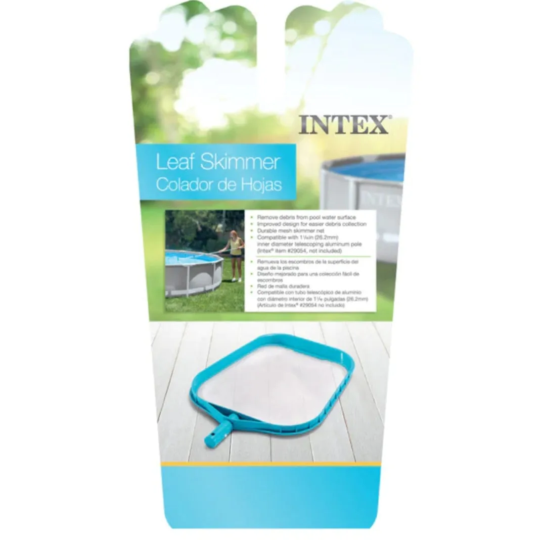 Intex Pool Cleaning Leaf Skimmer & Telescoping Aluminum Poles