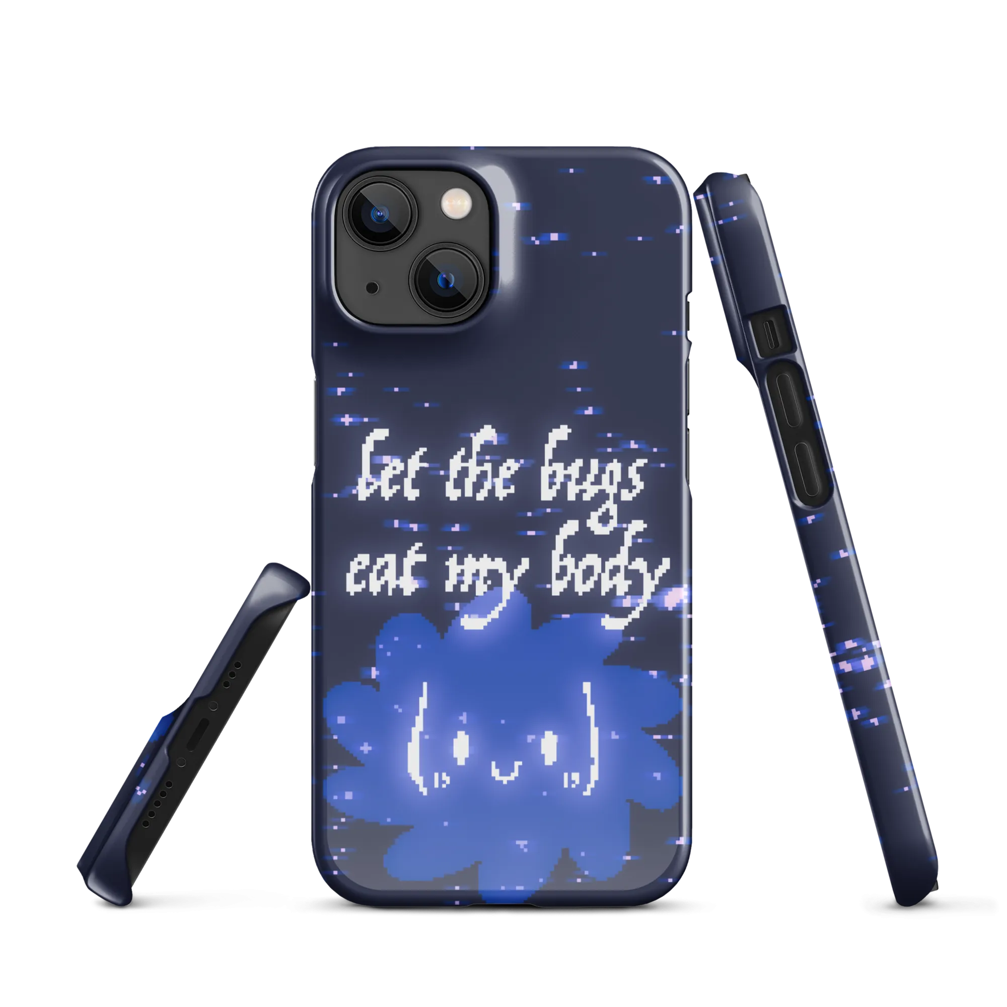 iphone snap case - let the bugs eat my body