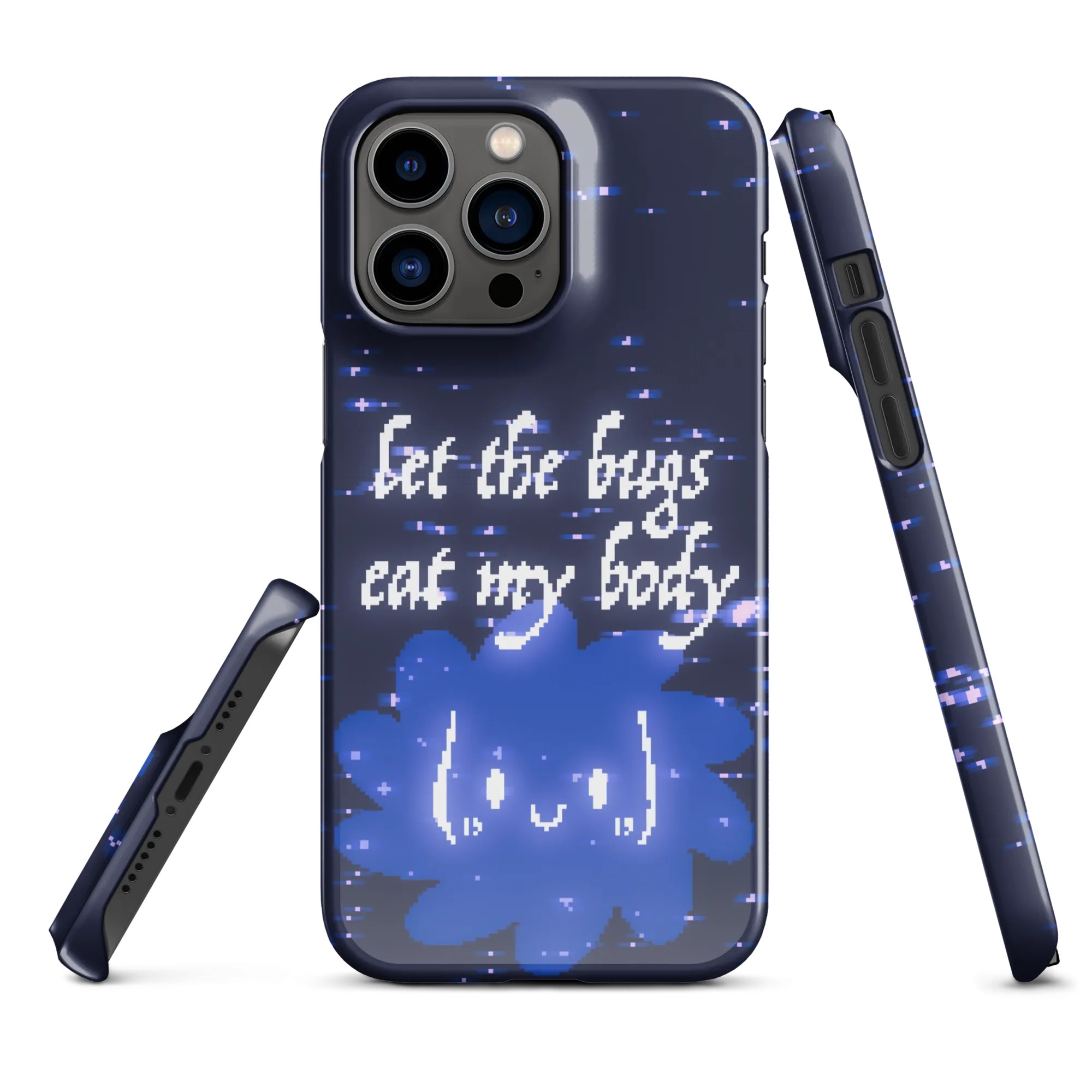 iphone snap case - let the bugs eat my body