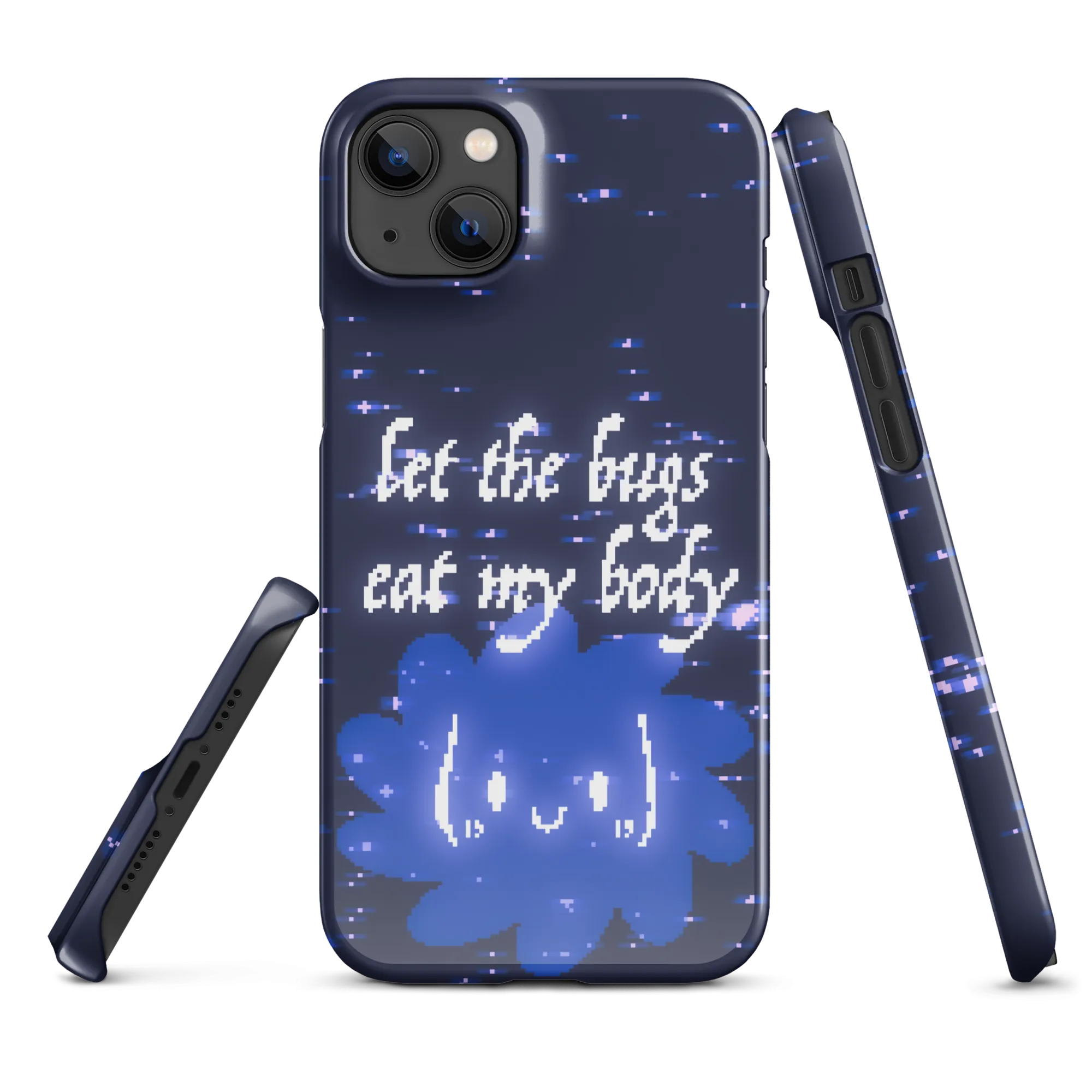 iphone snap case - let the bugs eat my body