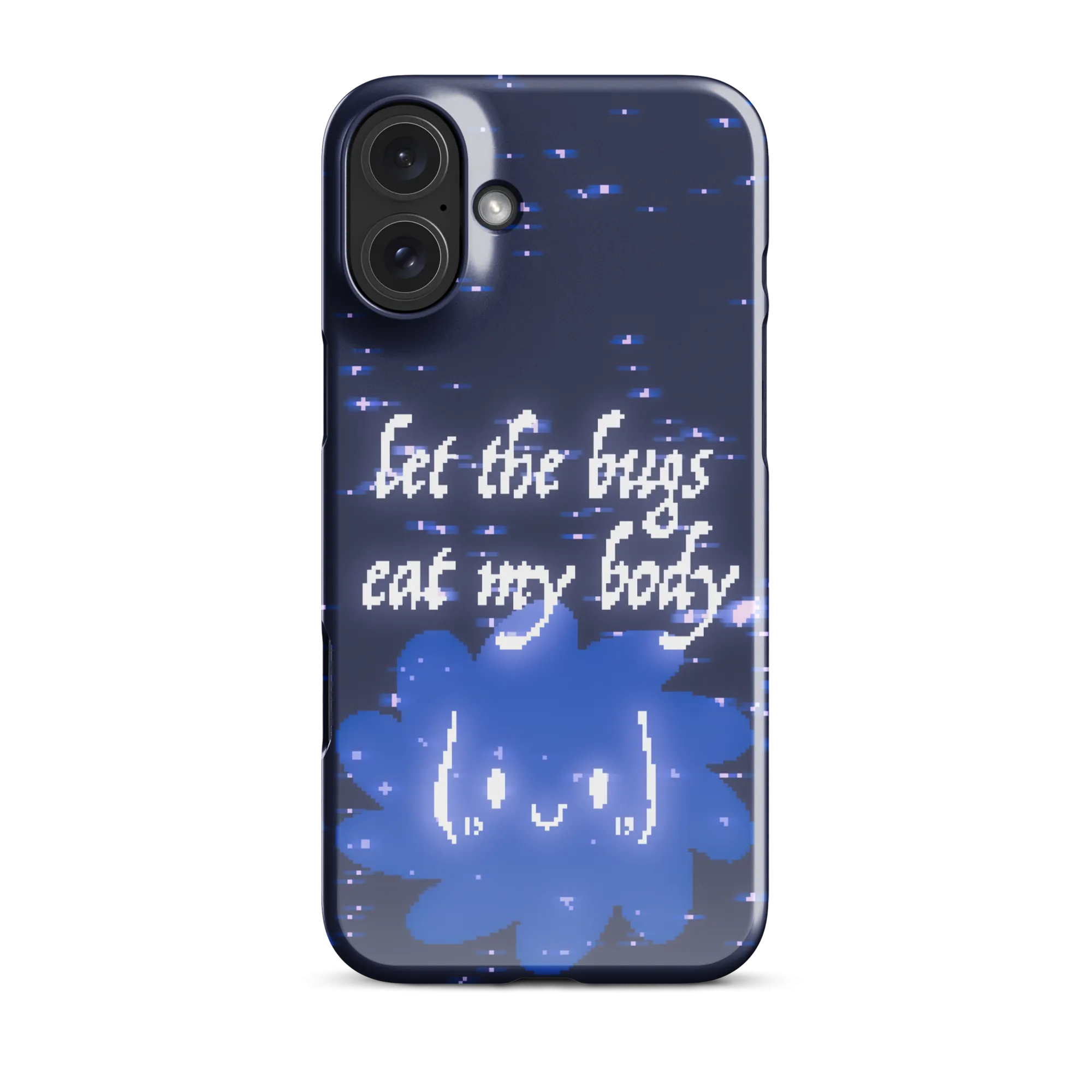 iphone snap case - let the bugs eat my body