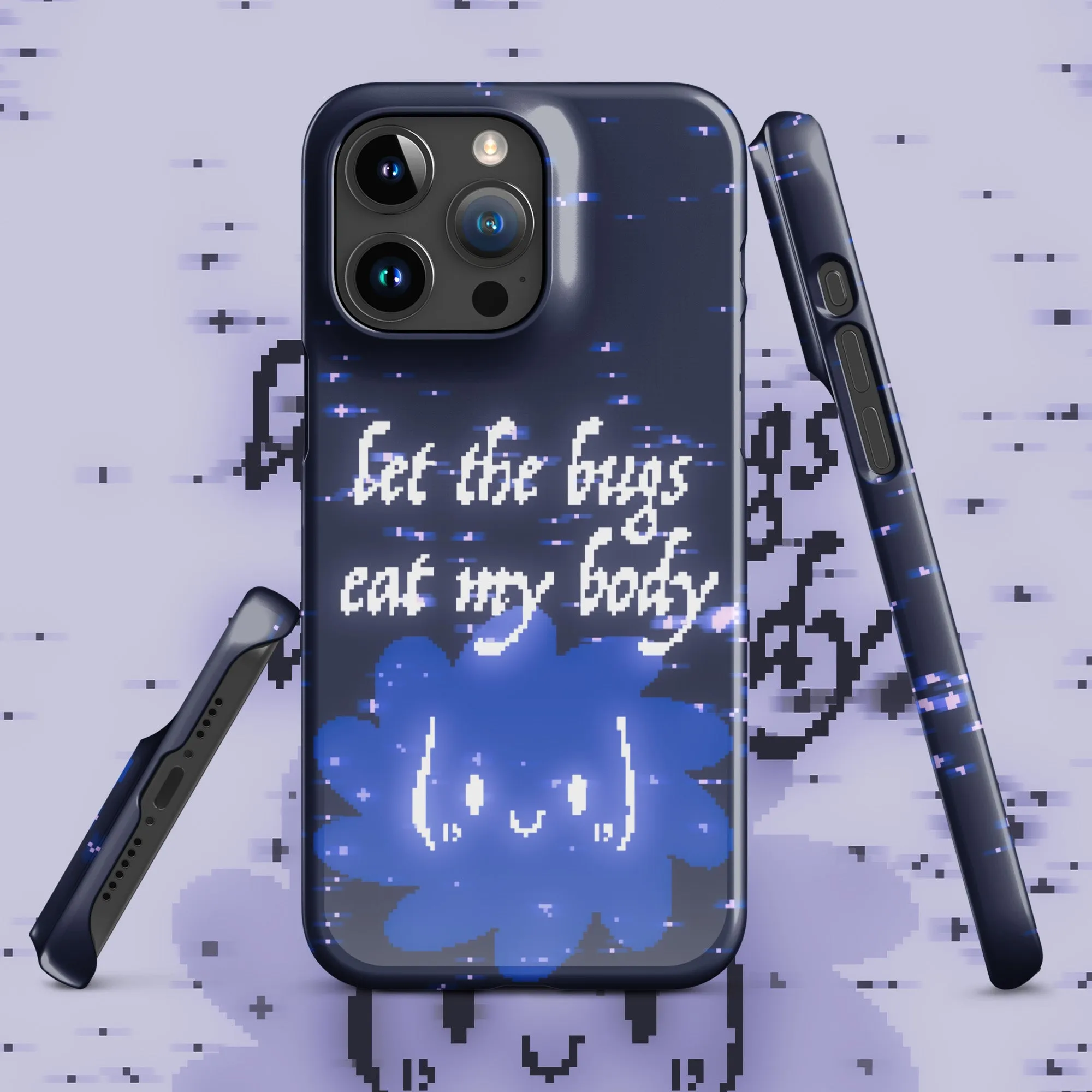 iphone snap case - let the bugs eat my body