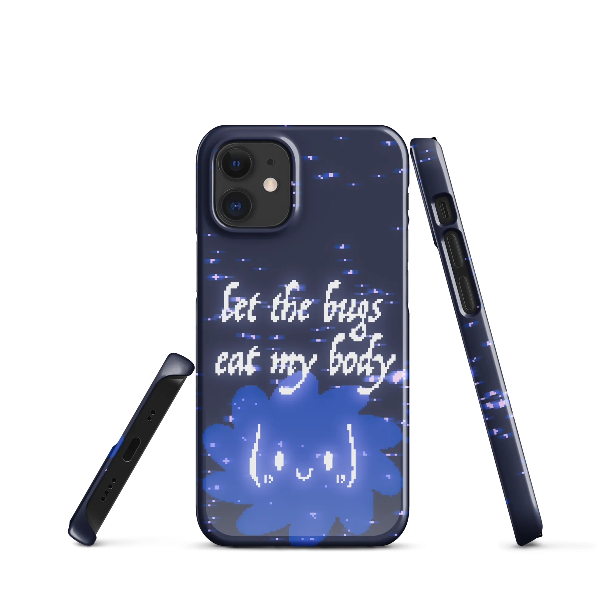 iphone snap case - let the bugs eat my body