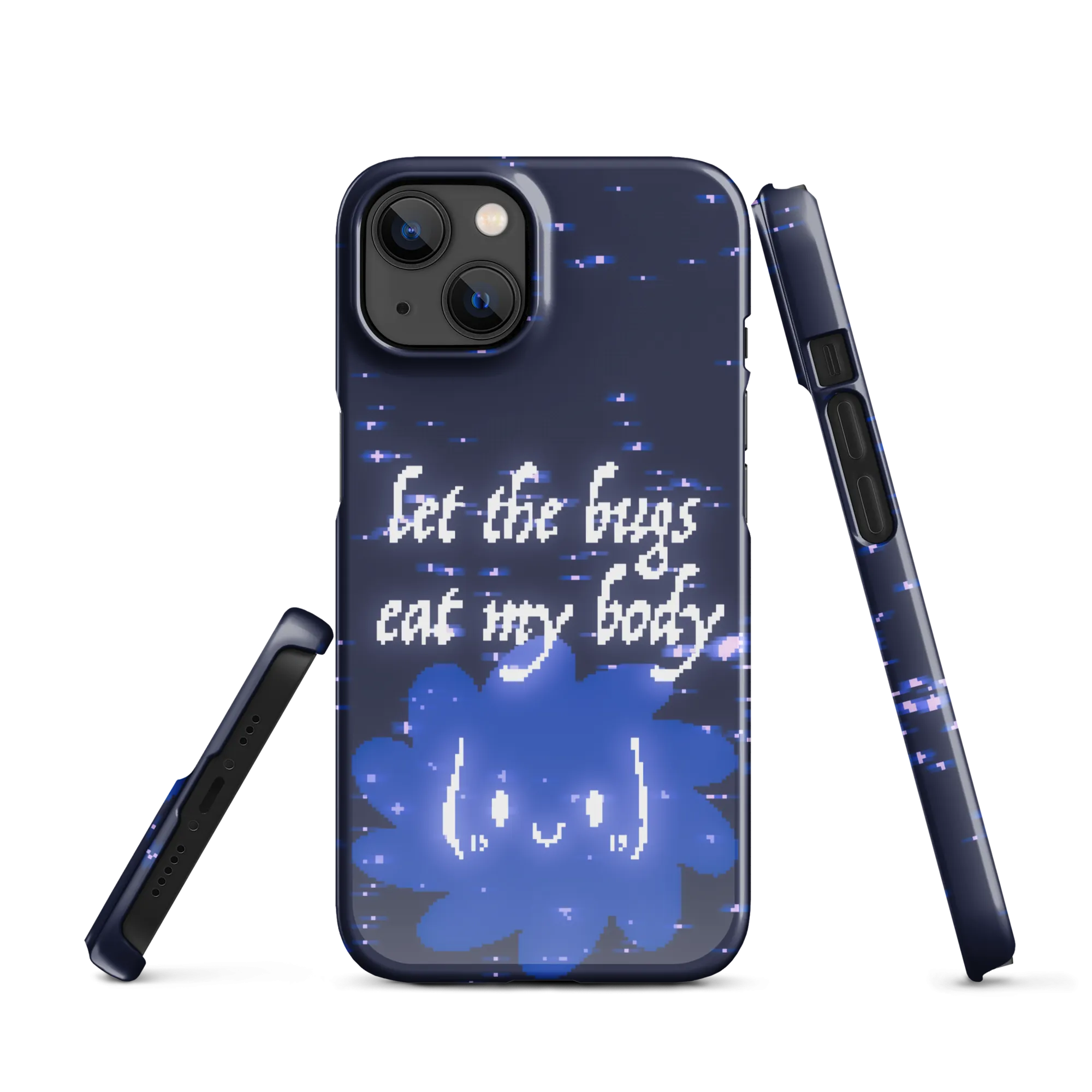 iphone snap case - let the bugs eat my body