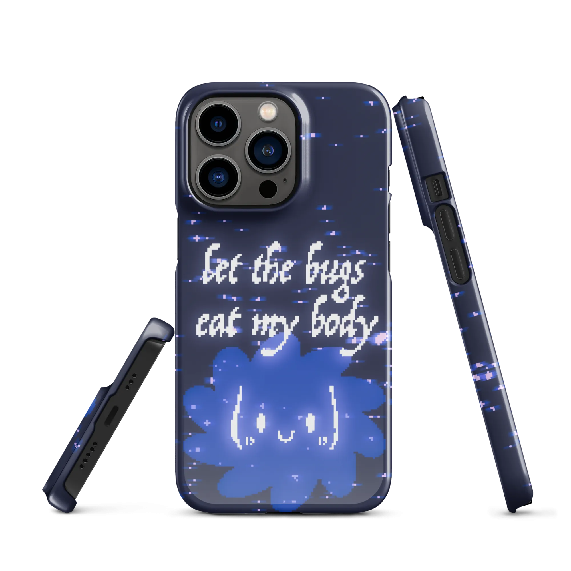 iphone snap case - let the bugs eat my body