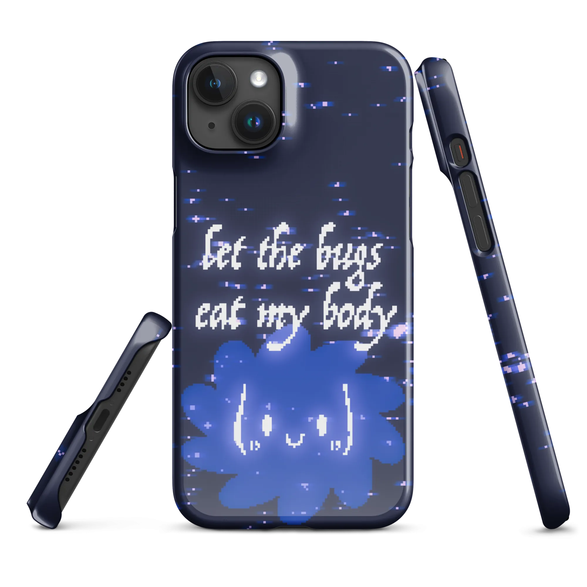 iphone snap case - let the bugs eat my body