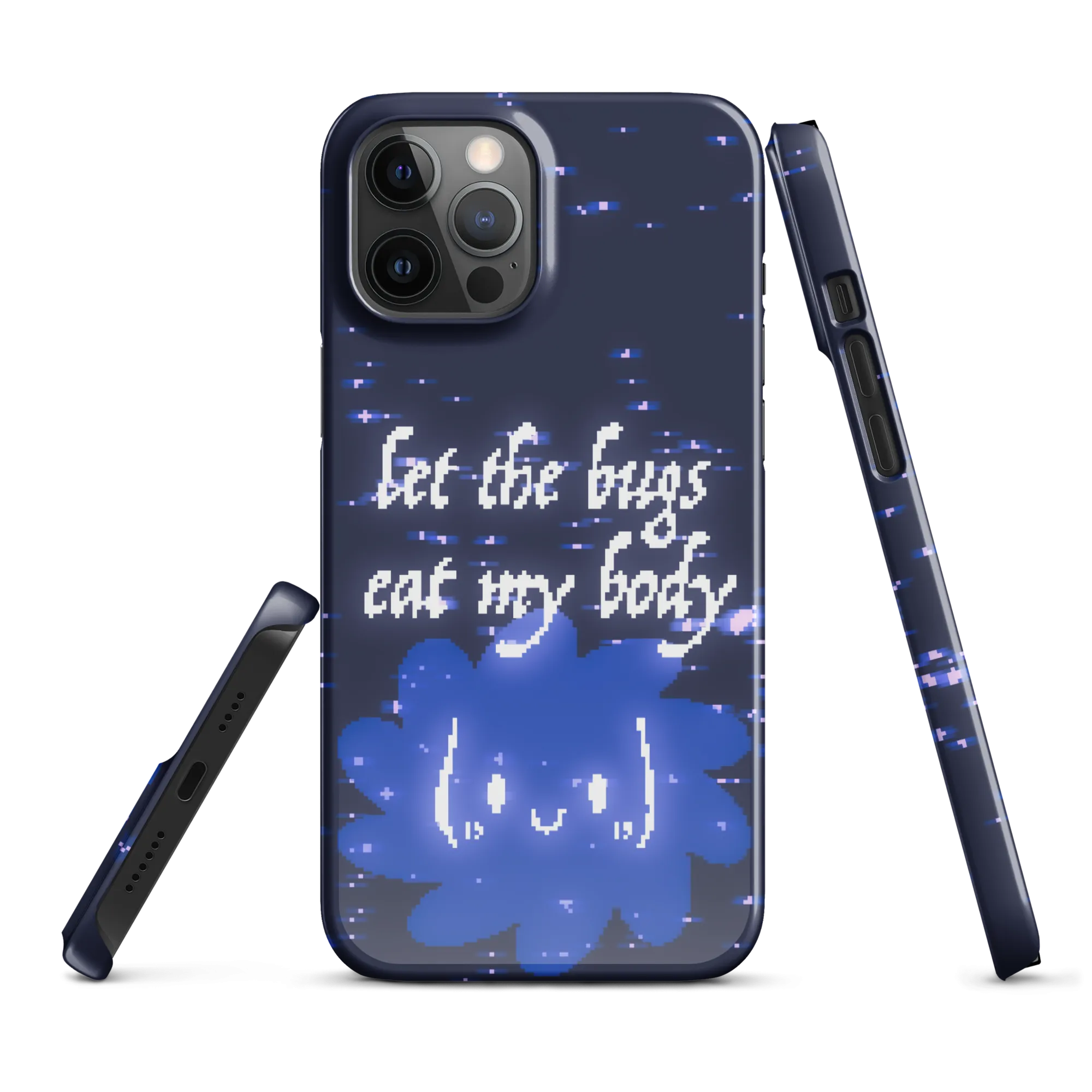 iphone snap case - let the bugs eat my body