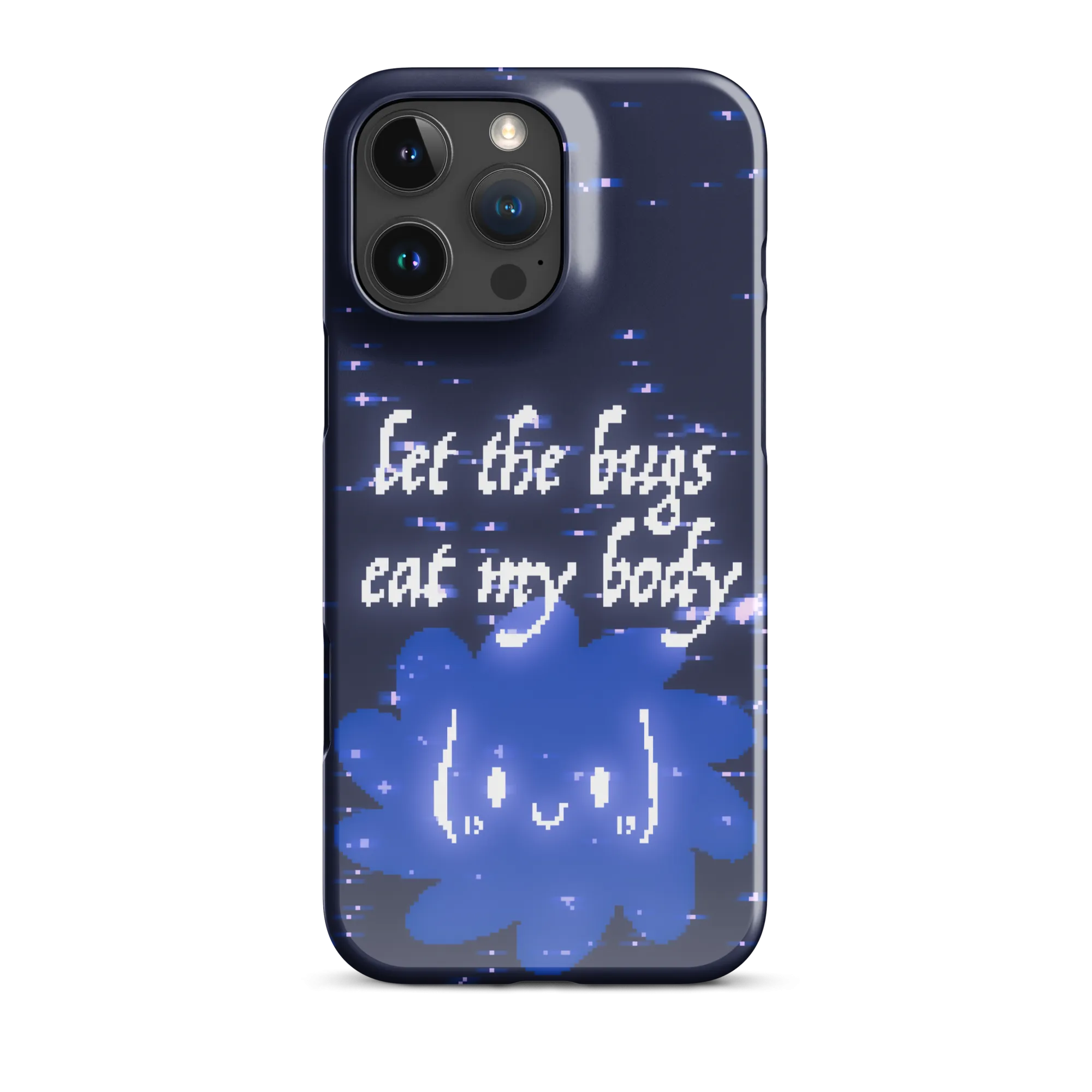 iphone snap case - let the bugs eat my body