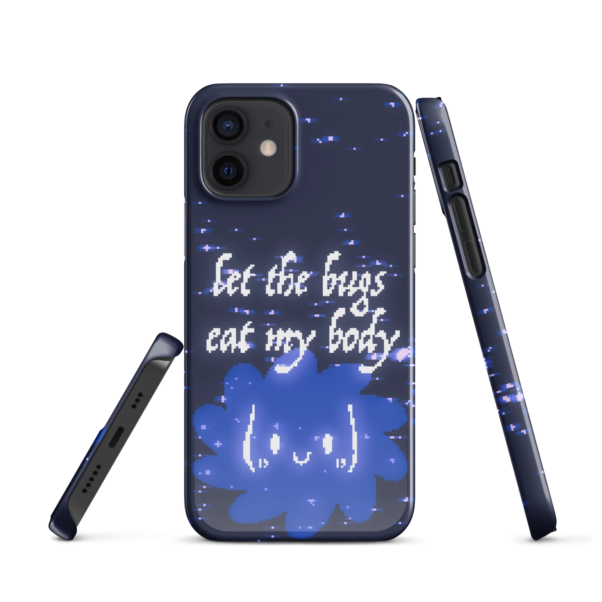 iphone snap case - let the bugs eat my body