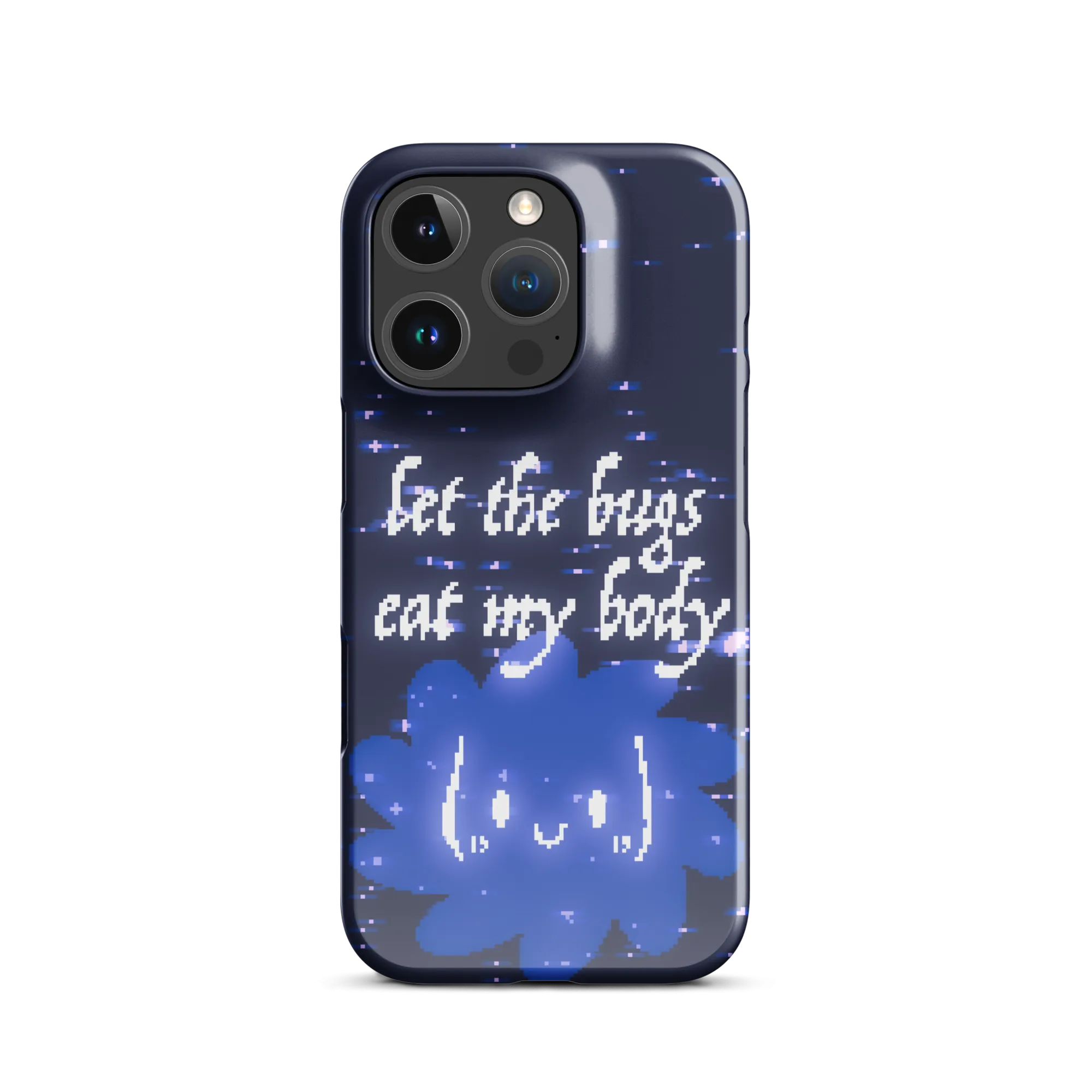 iphone snap case - let the bugs eat my body