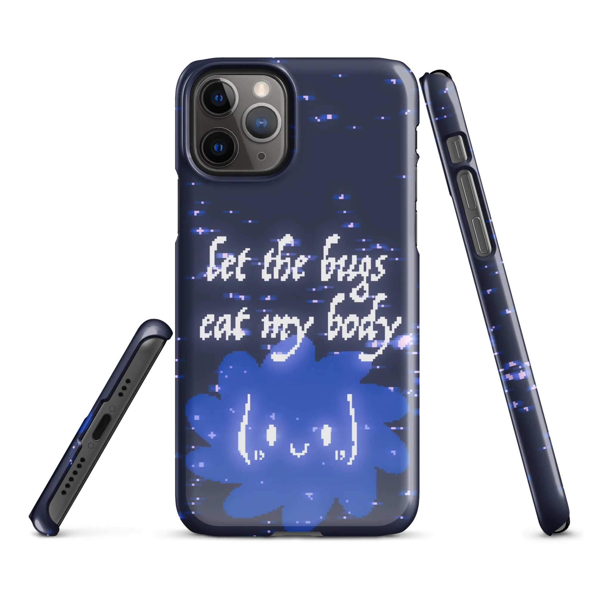 iphone snap case - let the bugs eat my body