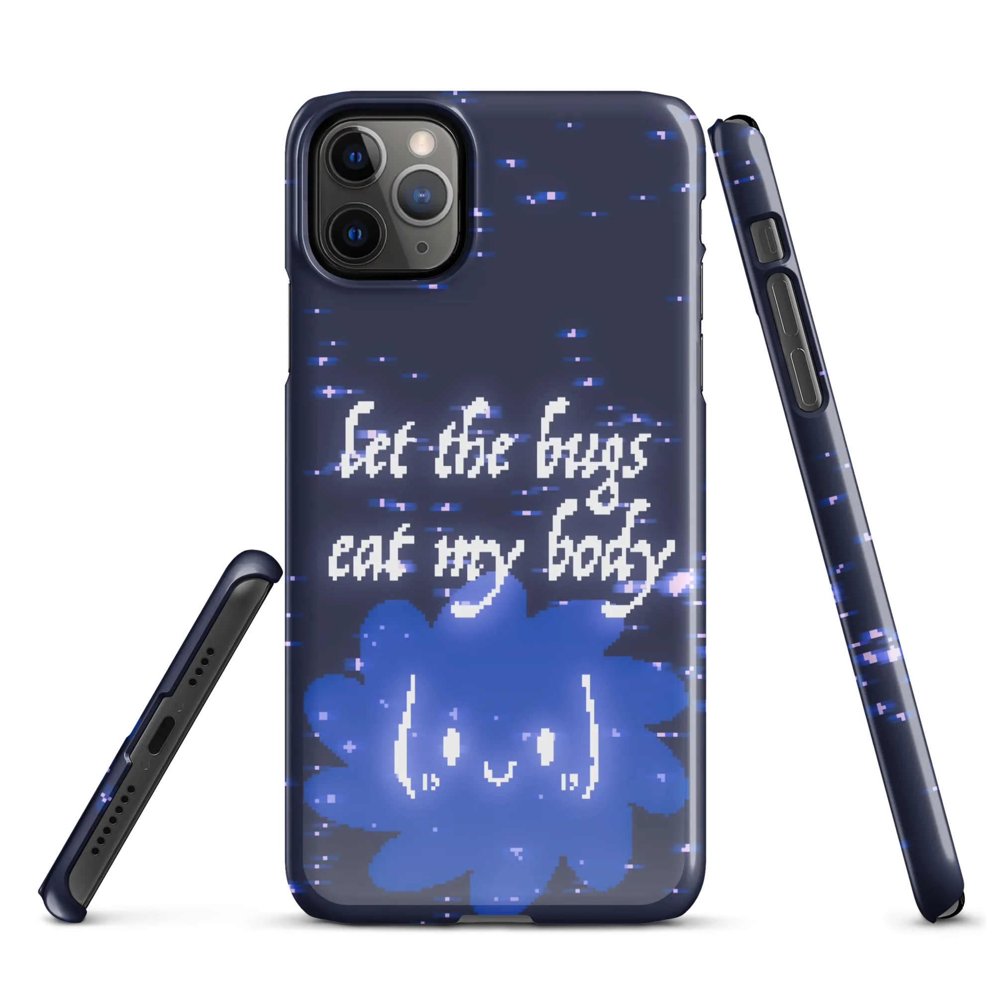 iphone snap case - let the bugs eat my body